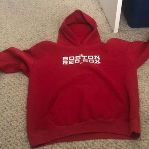 MLB Boston Red Sox Red Hoodie, Size Small